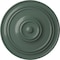 Ekena Millwork Classic Ceiling Medallion (For Canopies up to 5 1/2"), Hand-Painted Cloud Burst, 21 7/8"OD x 2 3/8"P CM22CLCBF - alternate 1